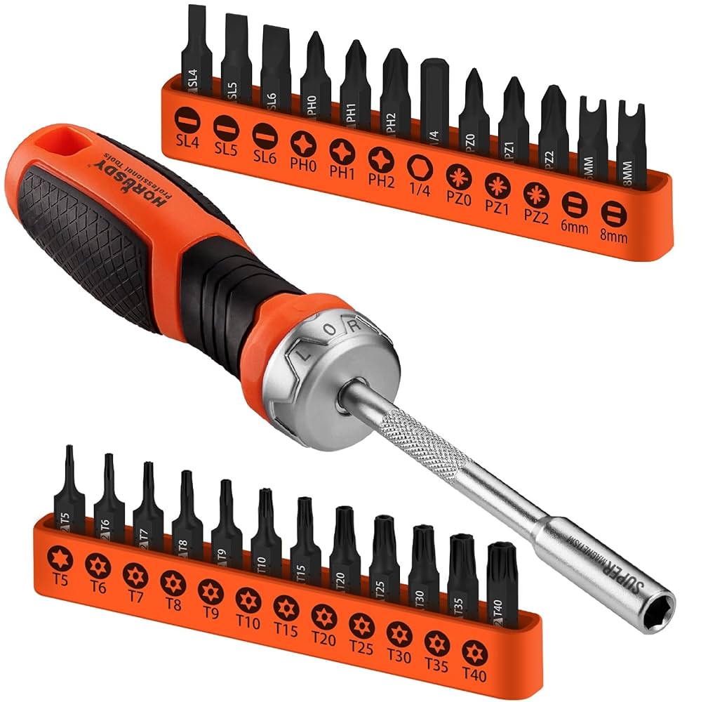 Amazon.com: HORUSDY 25-Piece Security Torx Screwdriver Bit